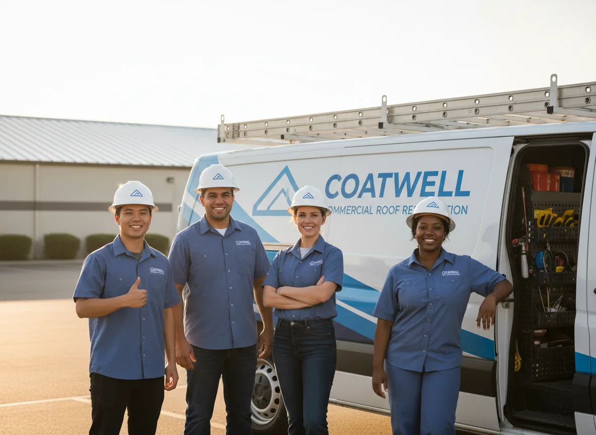 Commercial roof coating company in Fyffe, AL